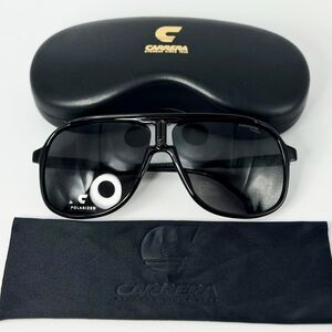 🕶️ **NEW** Carrera 1047/S Polarized Navigator Sunglasses - Black W/Grey Lenses